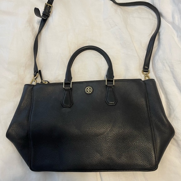 Tory Burch Pebble Black Purse - Picture 2 of 7